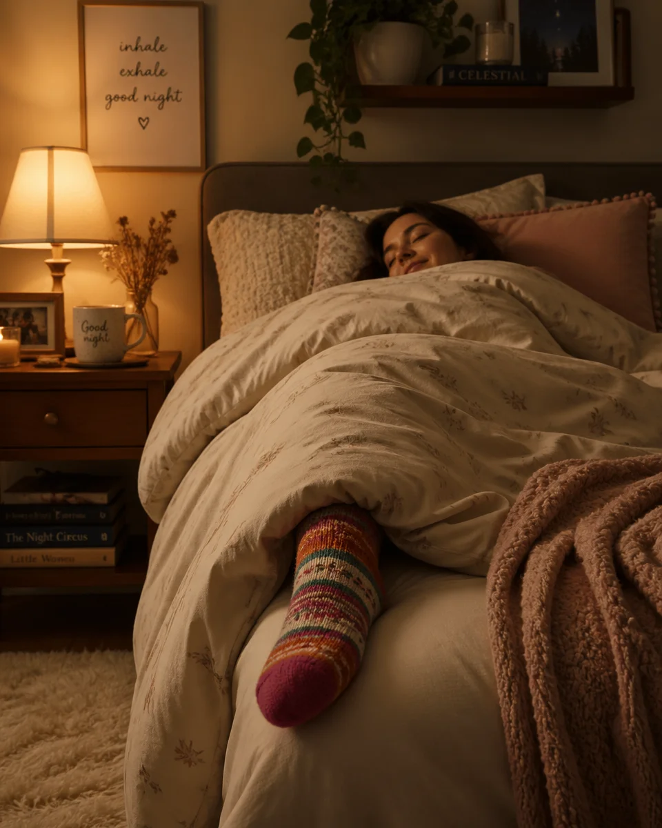 Did You Know Sleeping In Socks Can Help You Fall Asleep