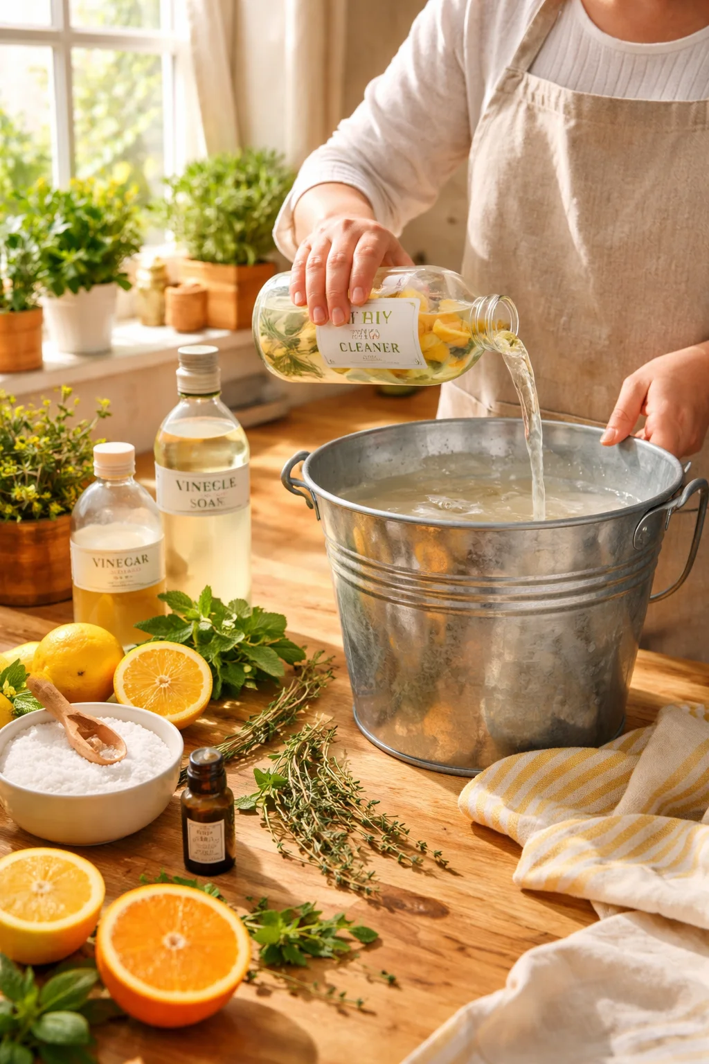 DIY Floor Cleaner Recipe for a Sparkling Home