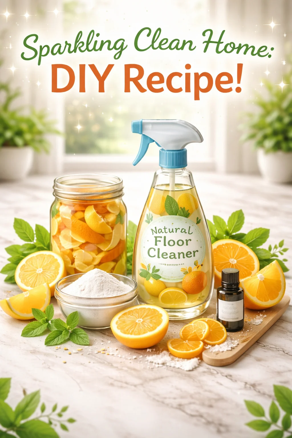DIY Floor Cleaner Recipe for a Sparkling Home