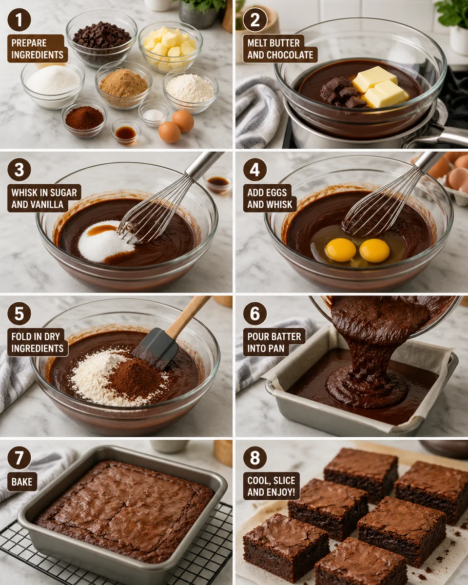 Fudgy Mocha Brownies