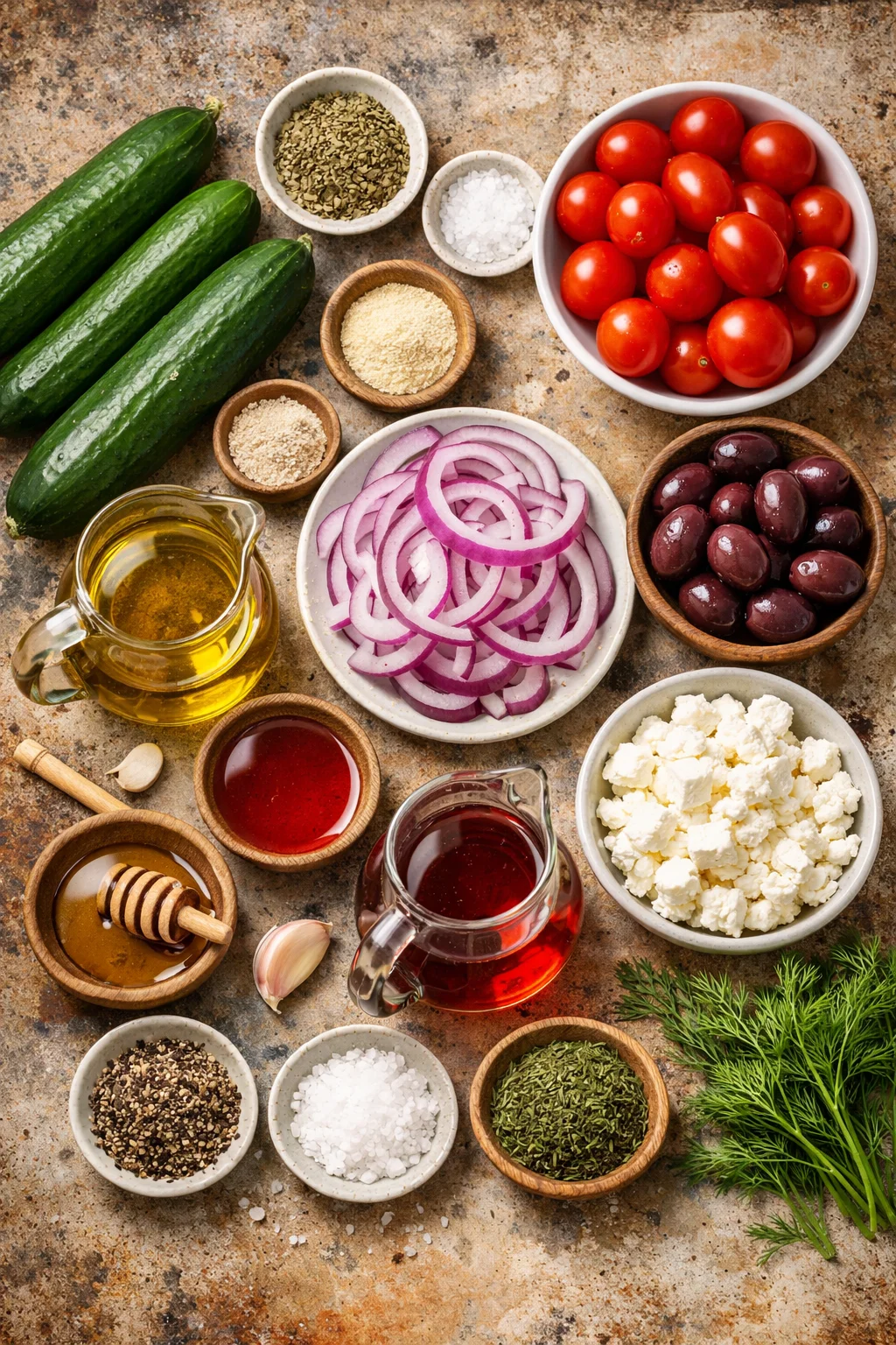 Greek Cucumber Salad