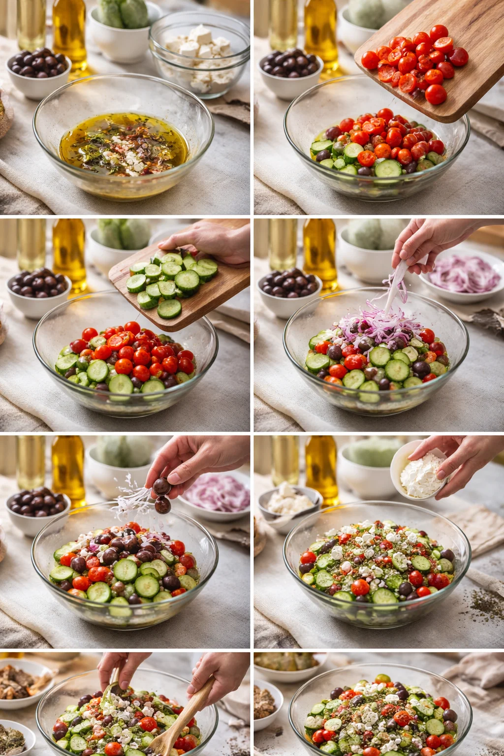 Greek Cucumber Salad