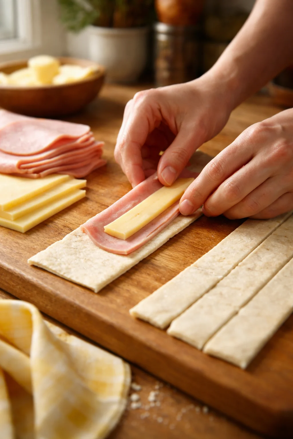 HAM & CHEESE STICKS