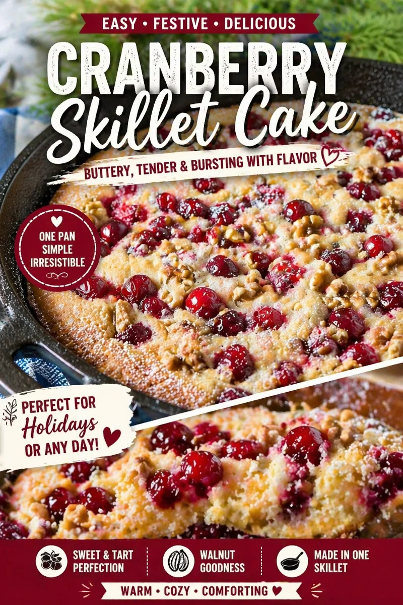 homemade cranberry cake