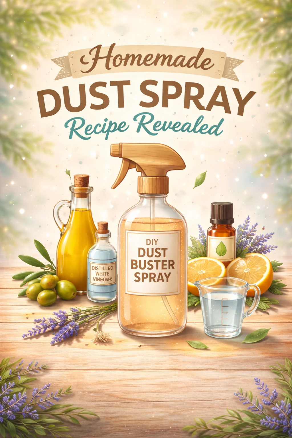 Homemade Dust Spray Recipe Revealed