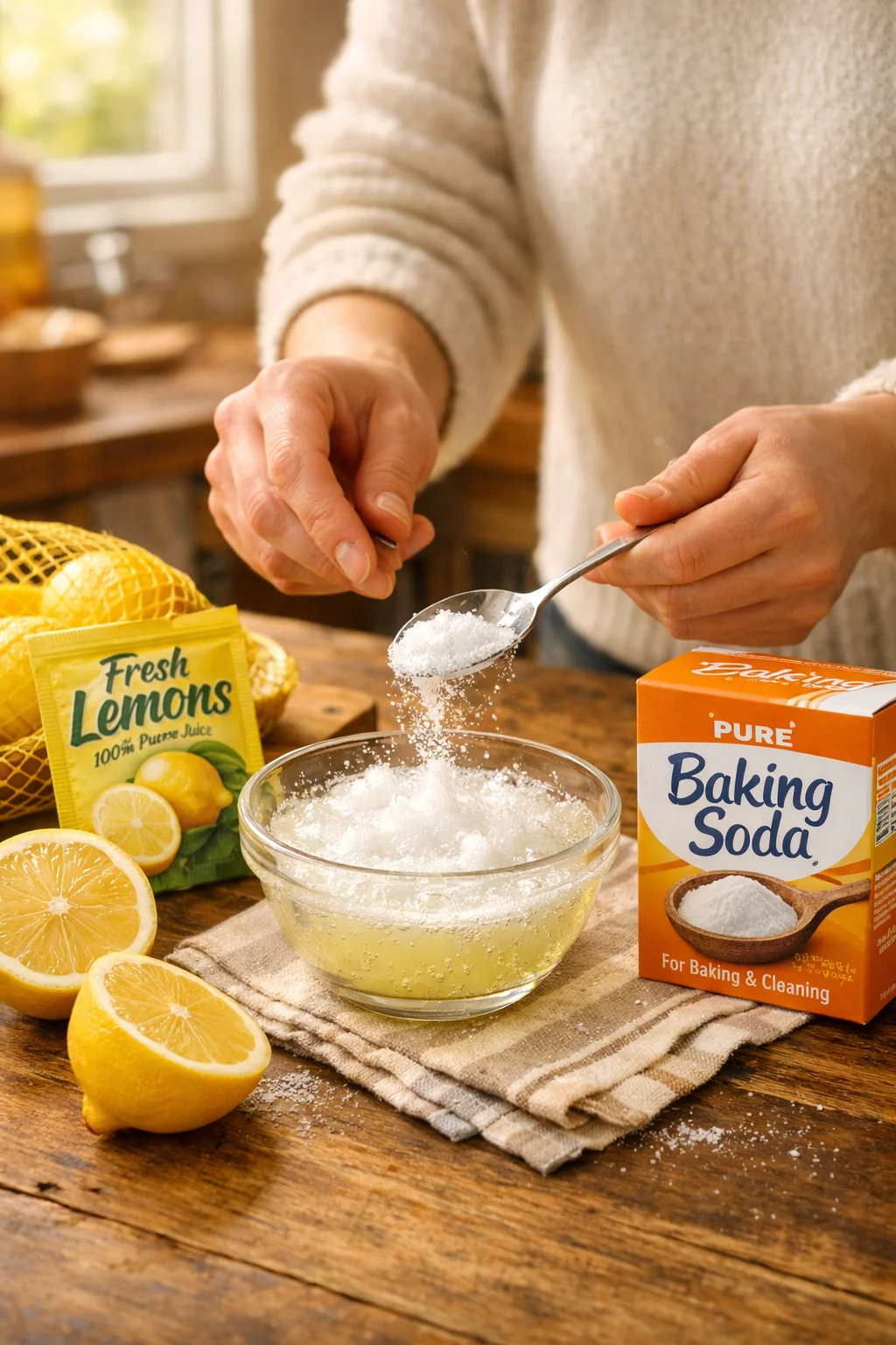 How Baking Soda And Lemon Juice Can Whiten Your Teeth