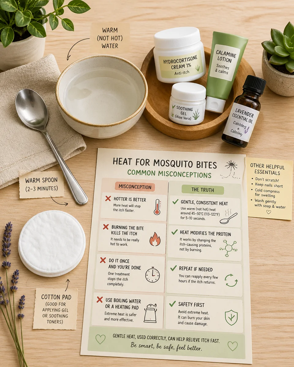 How Heat Can Calm A Mosquito Bite