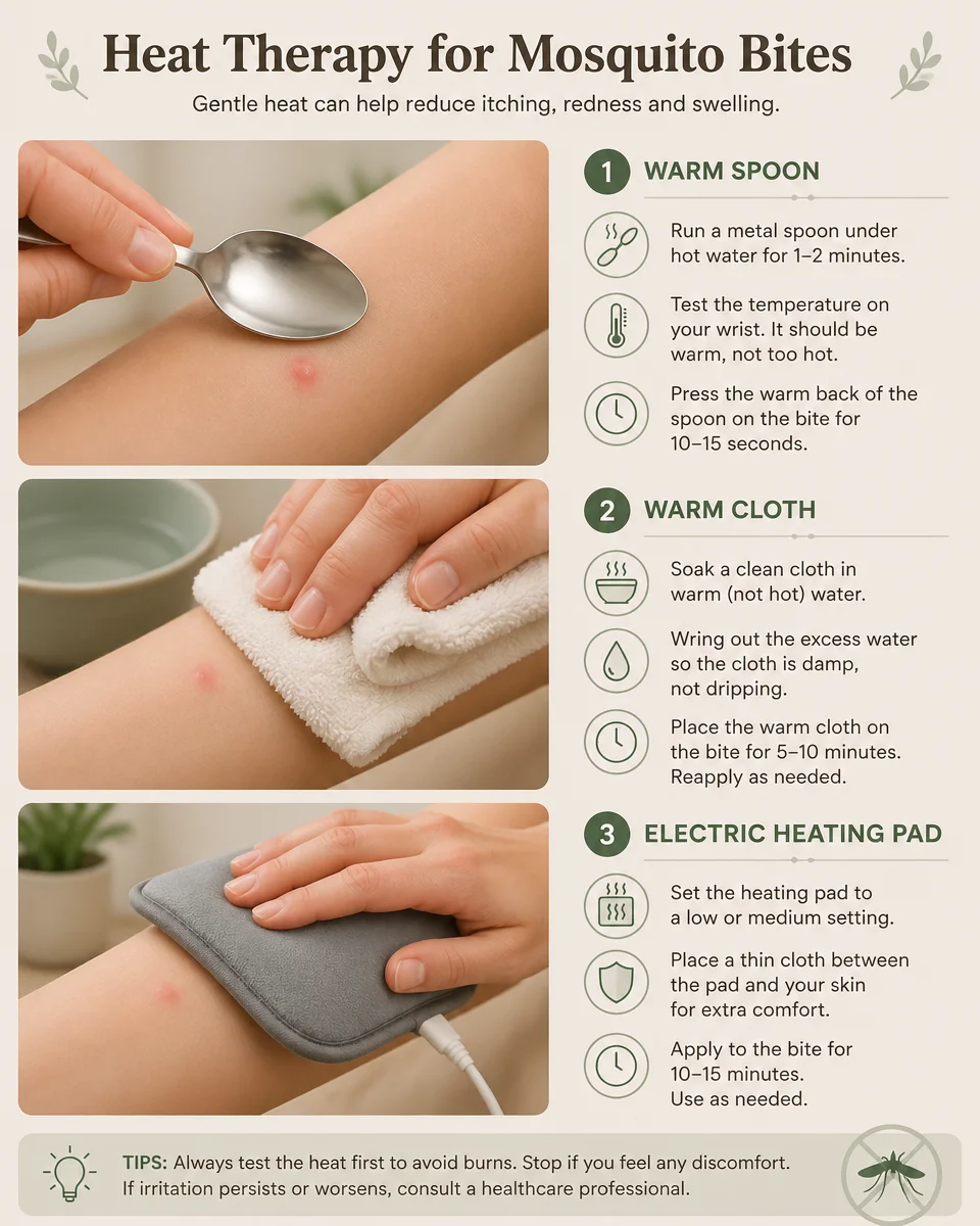 How Heat Can Calm A Mosquito Bite