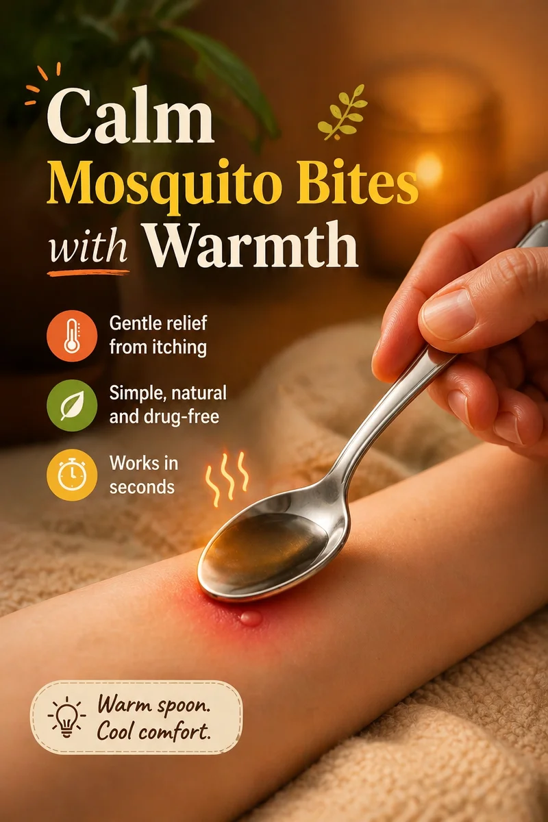 How Heat Can Calm A Mosquito Bite