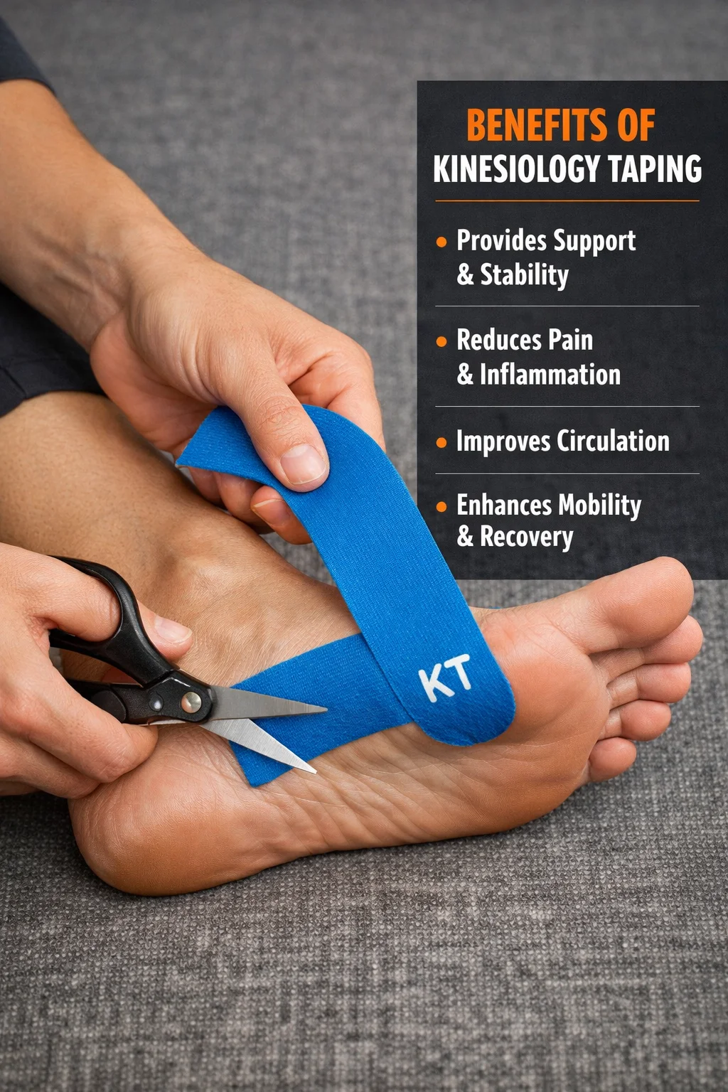 How Taping Your Foot Can Relieve Plantar Fasciitis Pain