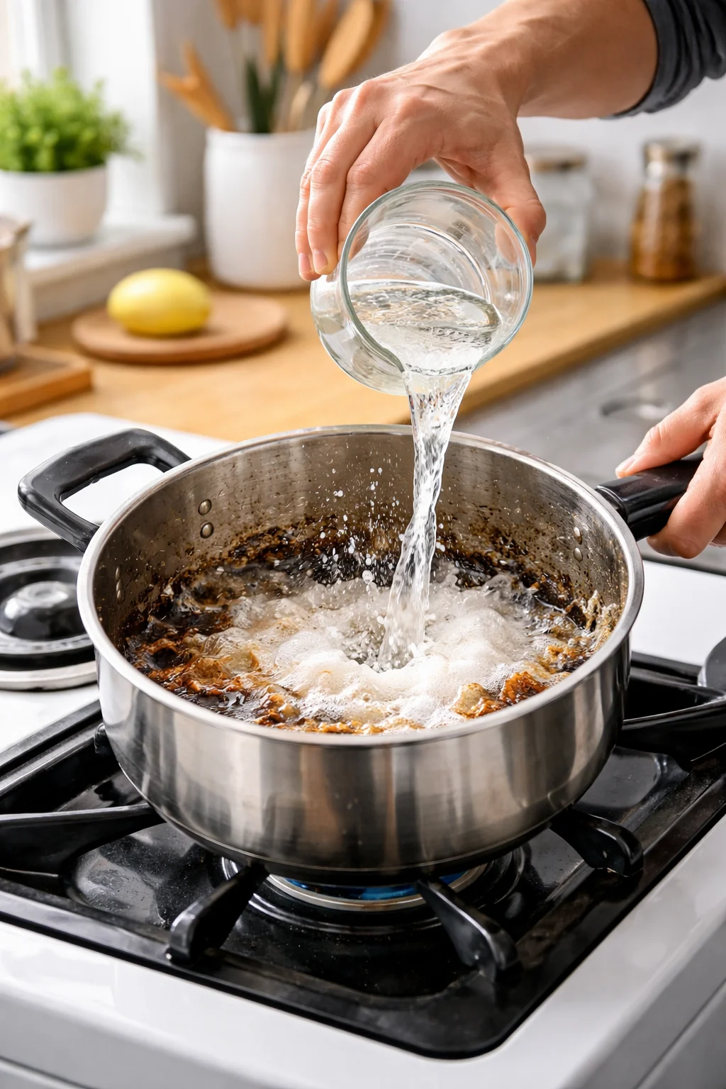 How To Clean Burnt Pots