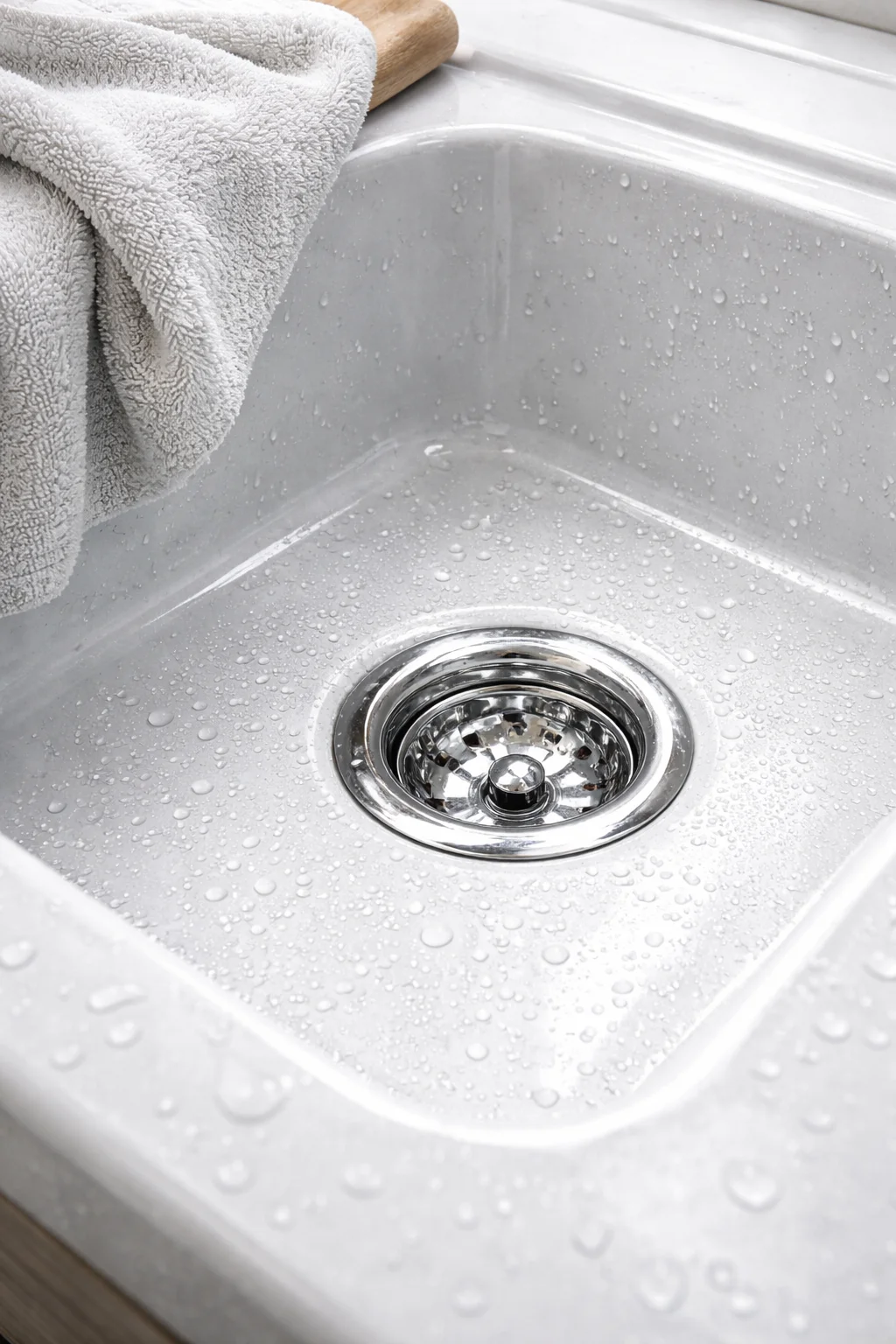 How to Power Clean Drains with Borax, Salt, and Vinegar