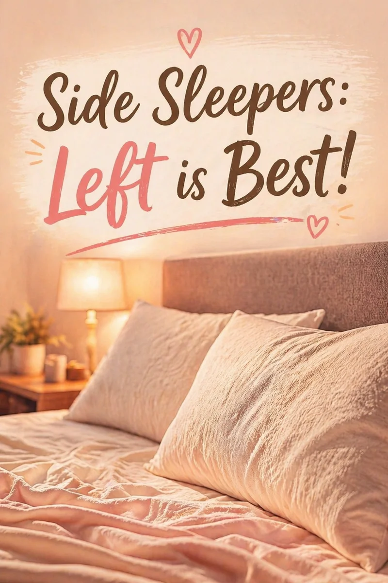 If You Are A Side Sleeper, The Left Side Could Be Better