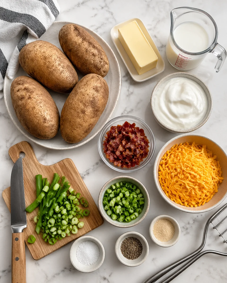 Loaded Twice Baked Potatoes