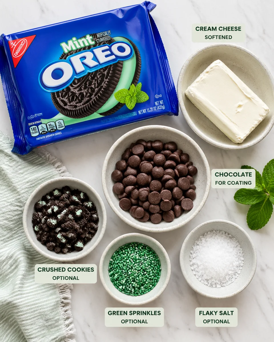 Mint Oreo Balls