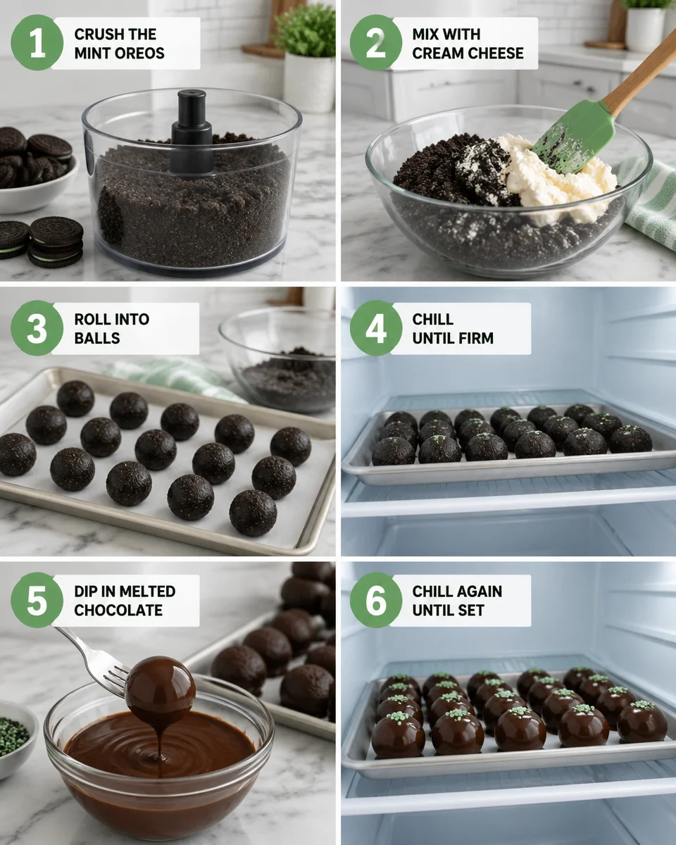 Mint Oreo Balls