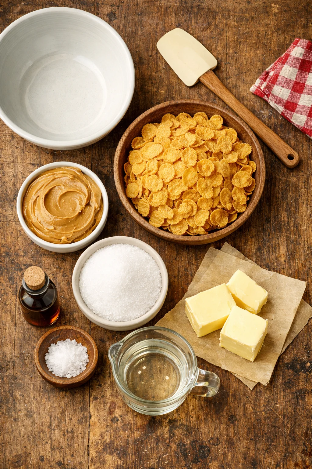 PEANUT BUTTER CORNFLAKE COOKIES