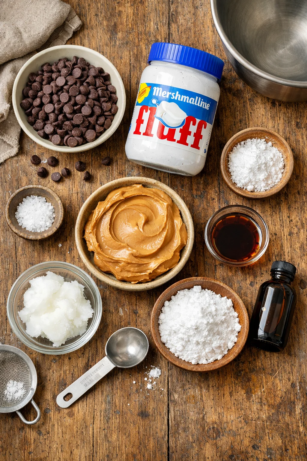 PEANUT BUTTER MARSHMALLOW CUPS