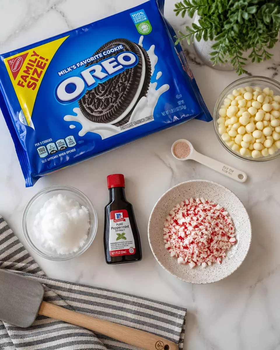 Peppermint Oreos Crunch
