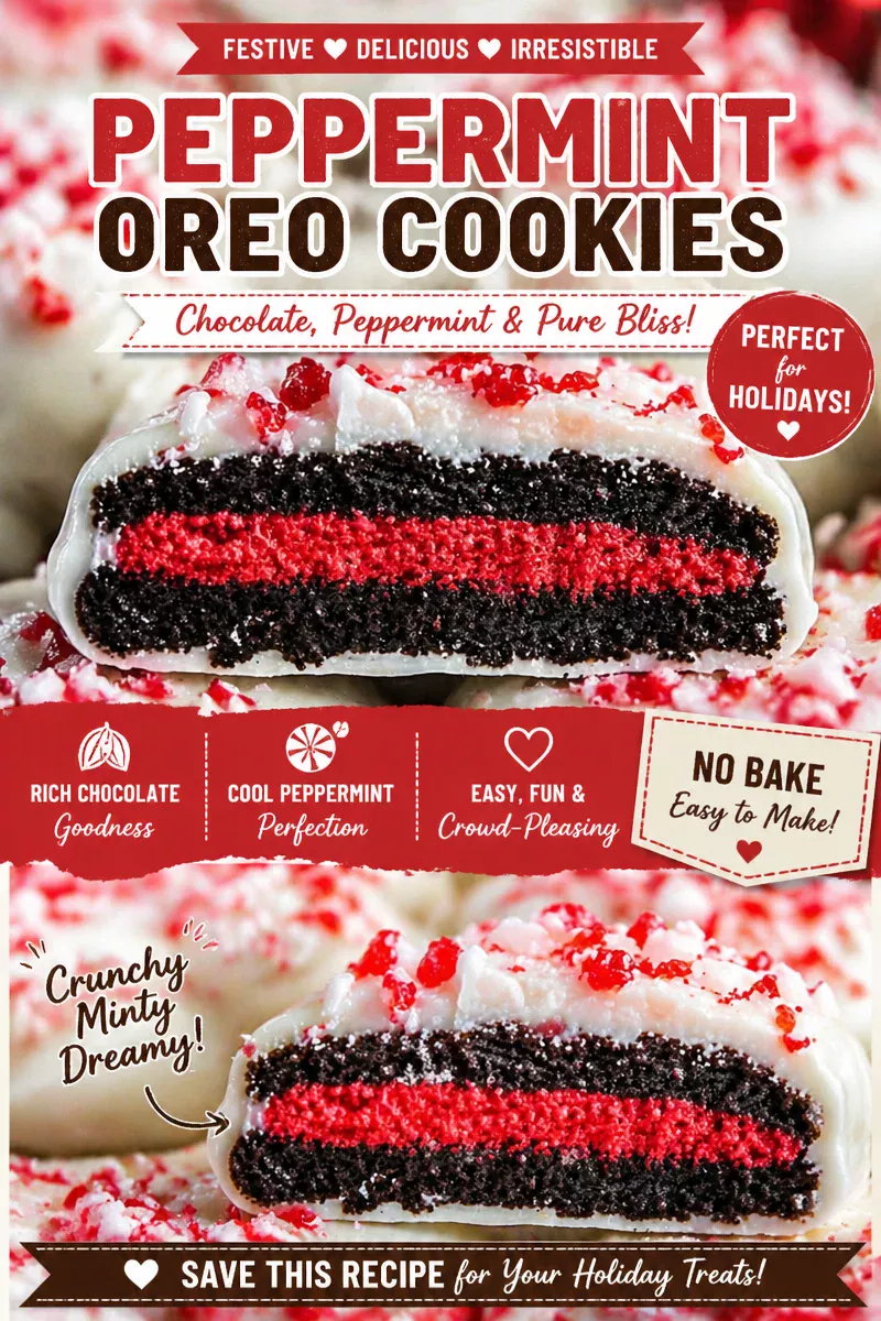 Peppermint Oreos Crunch