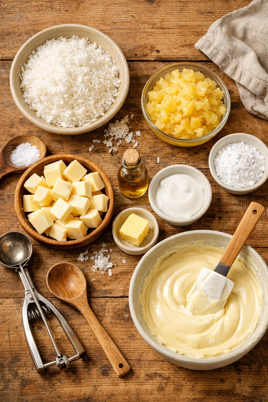 Piña Colada Truffles