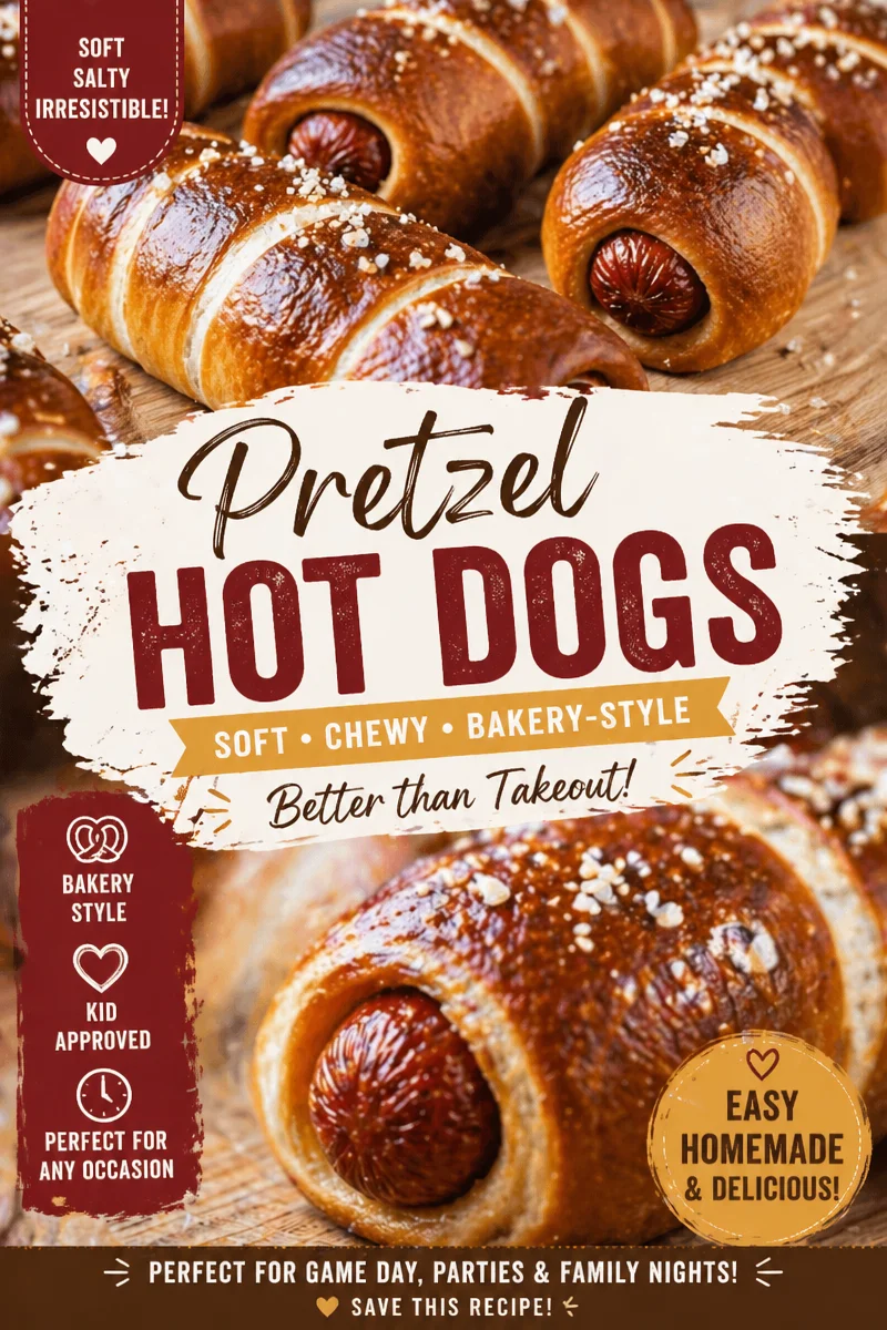 pretzel dogs Recipe