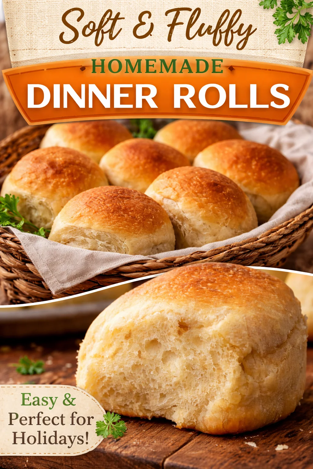 Pudding Dinner Rolls