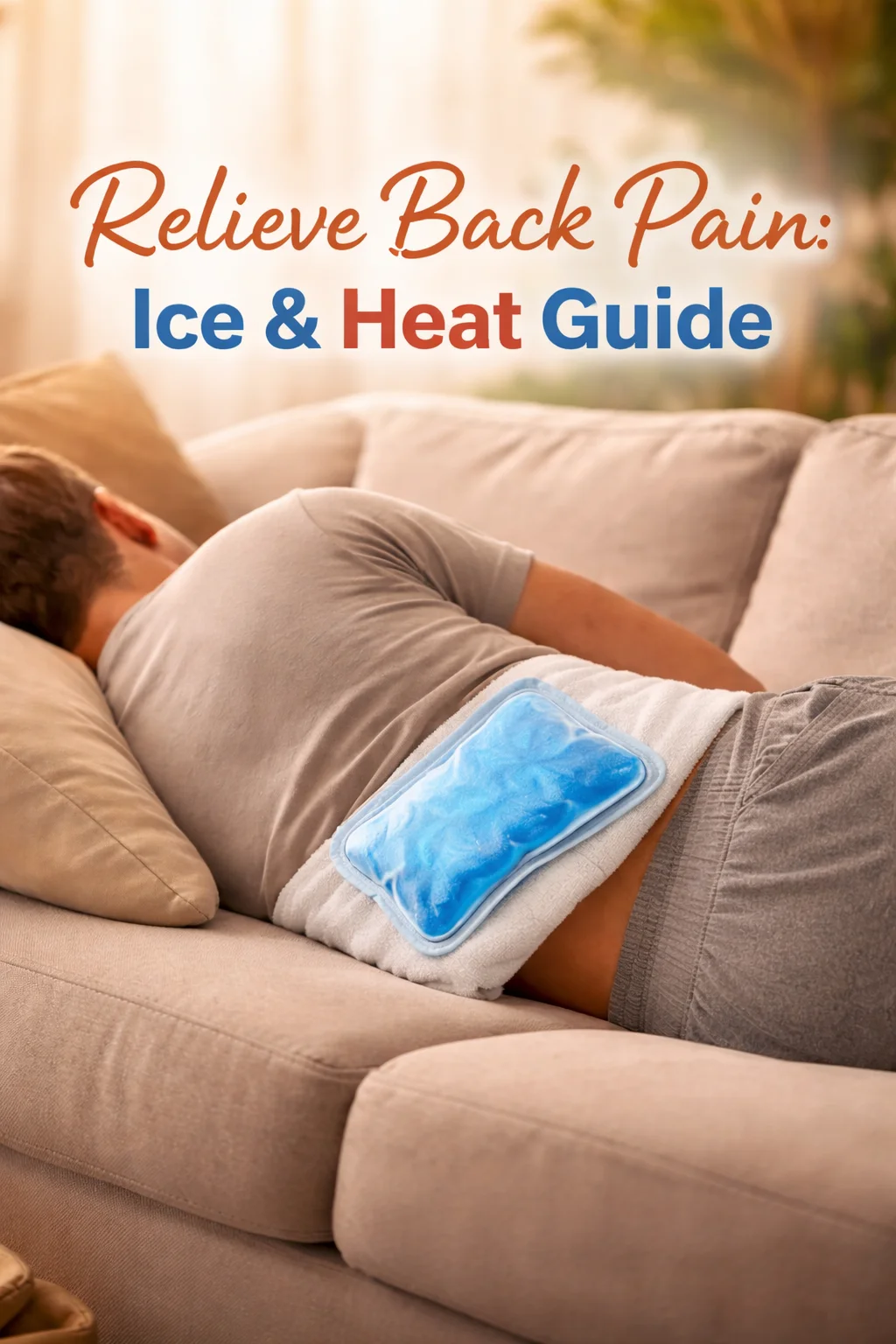 Relieve Back Pain With The Old-School Ice And Heat Method
