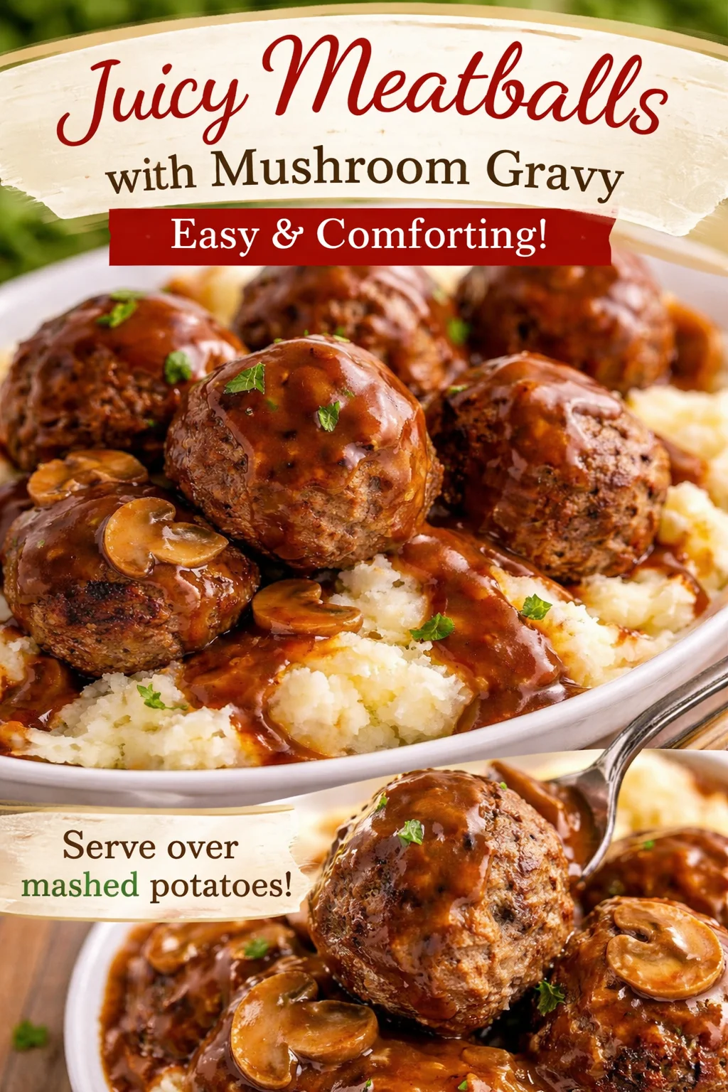 Salisbury Steak Meatballs