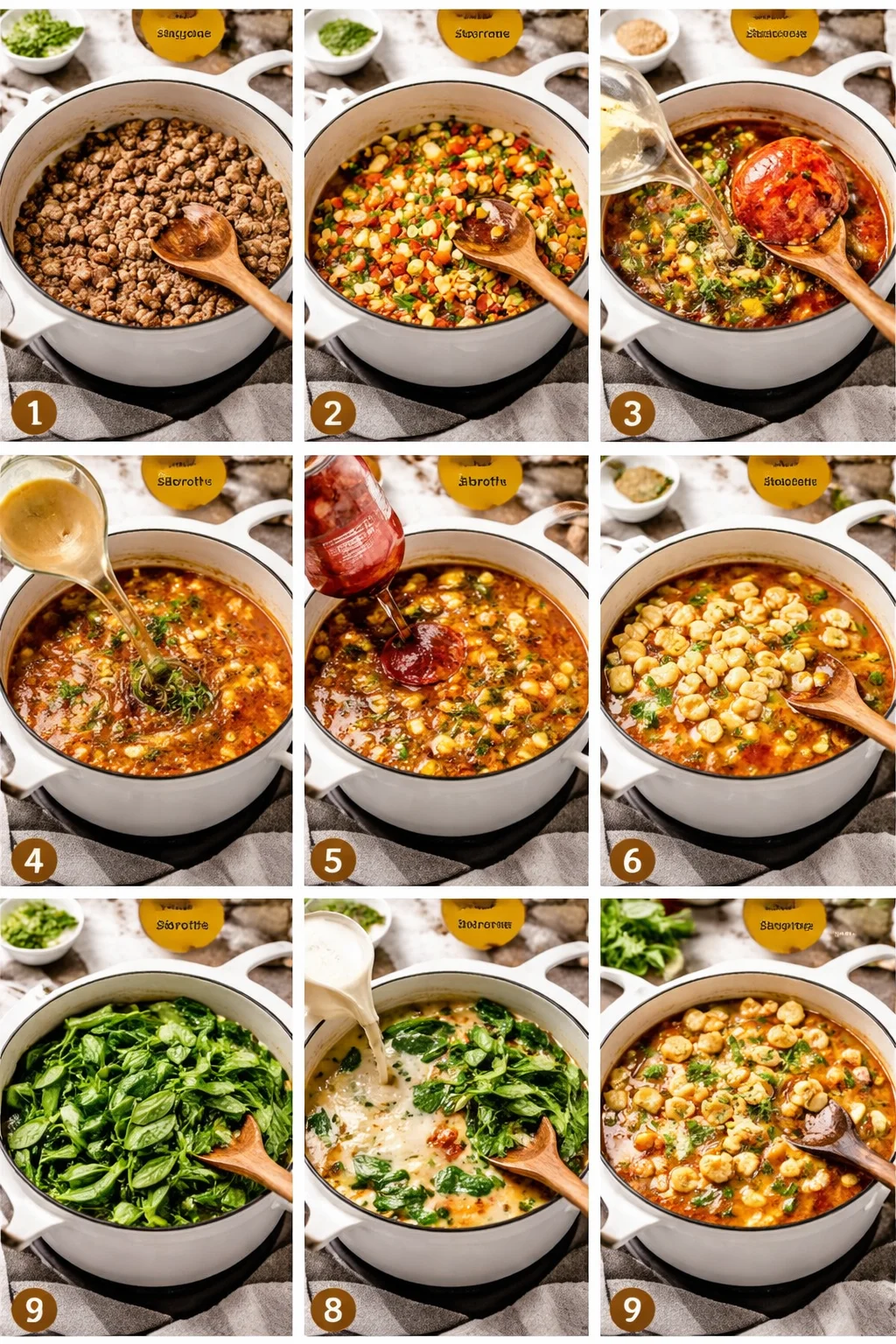 Sausage Tortellini Soup