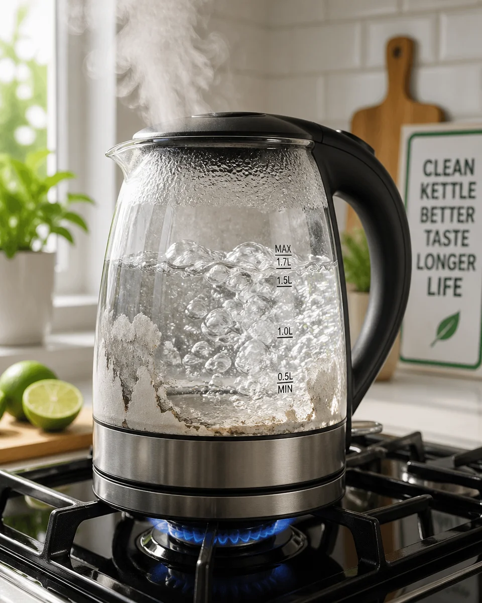 SECRET TO CLEANER KETTLE WATER