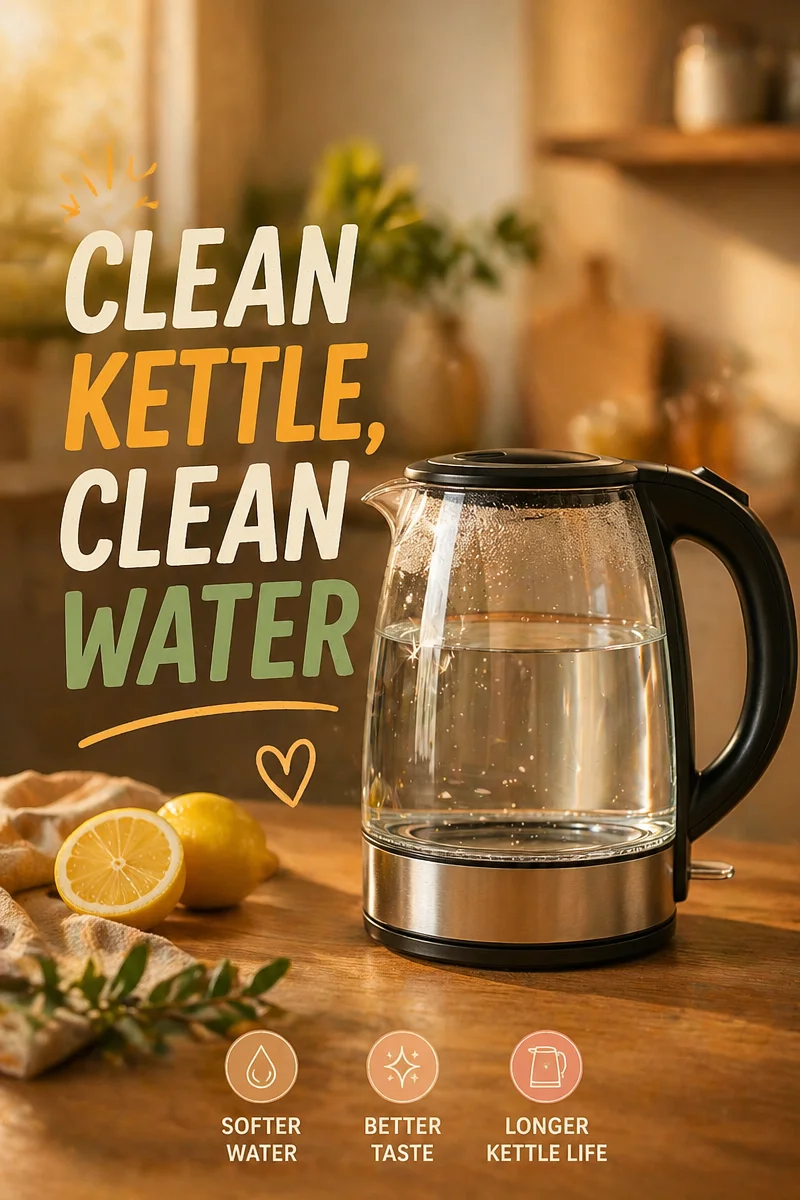 SECRET TO CLEANER KETTLE WATER