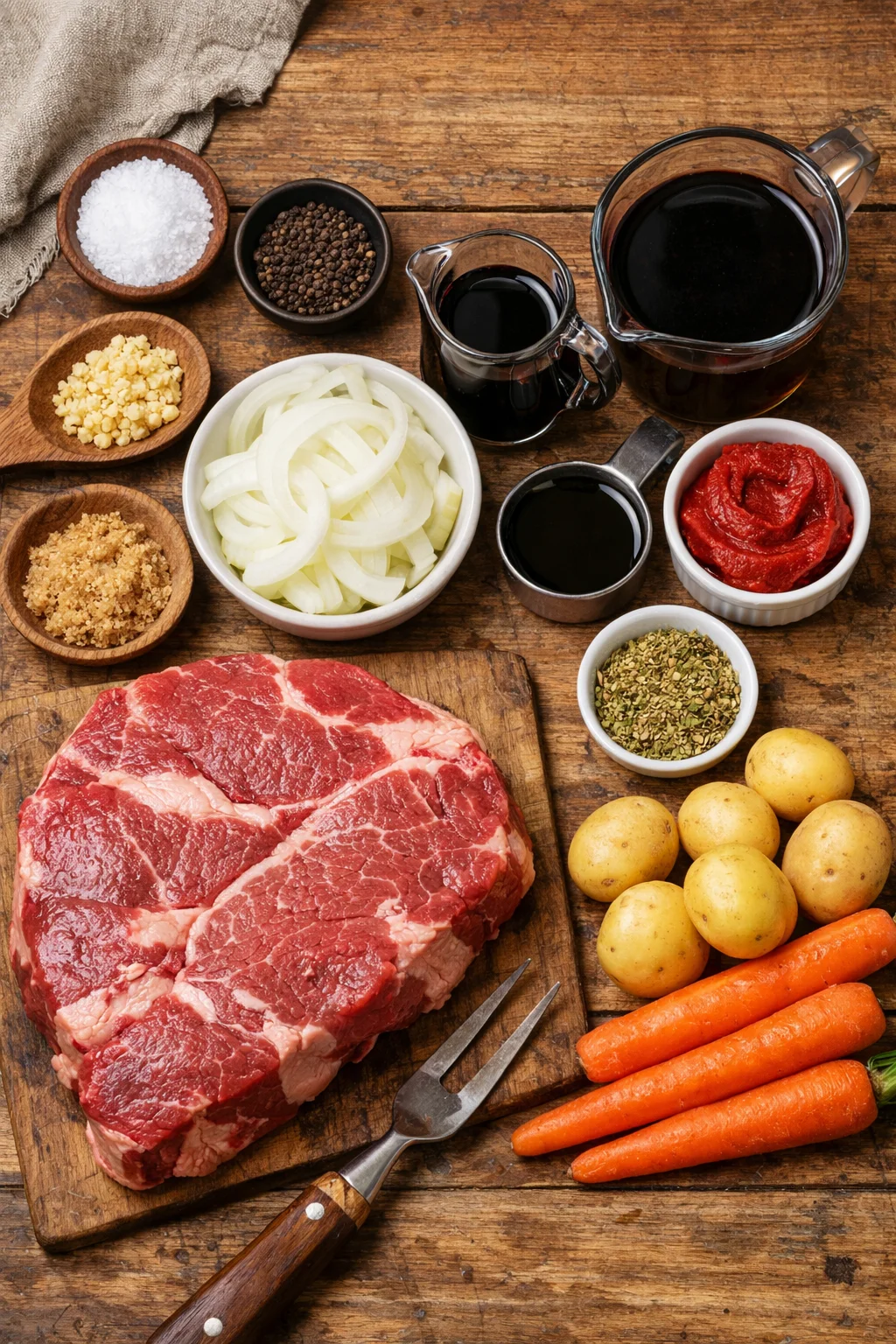 Slow Cooked Balsamic Chuck Roast