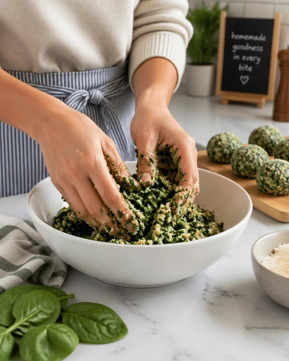 Spinach Balls Recipe