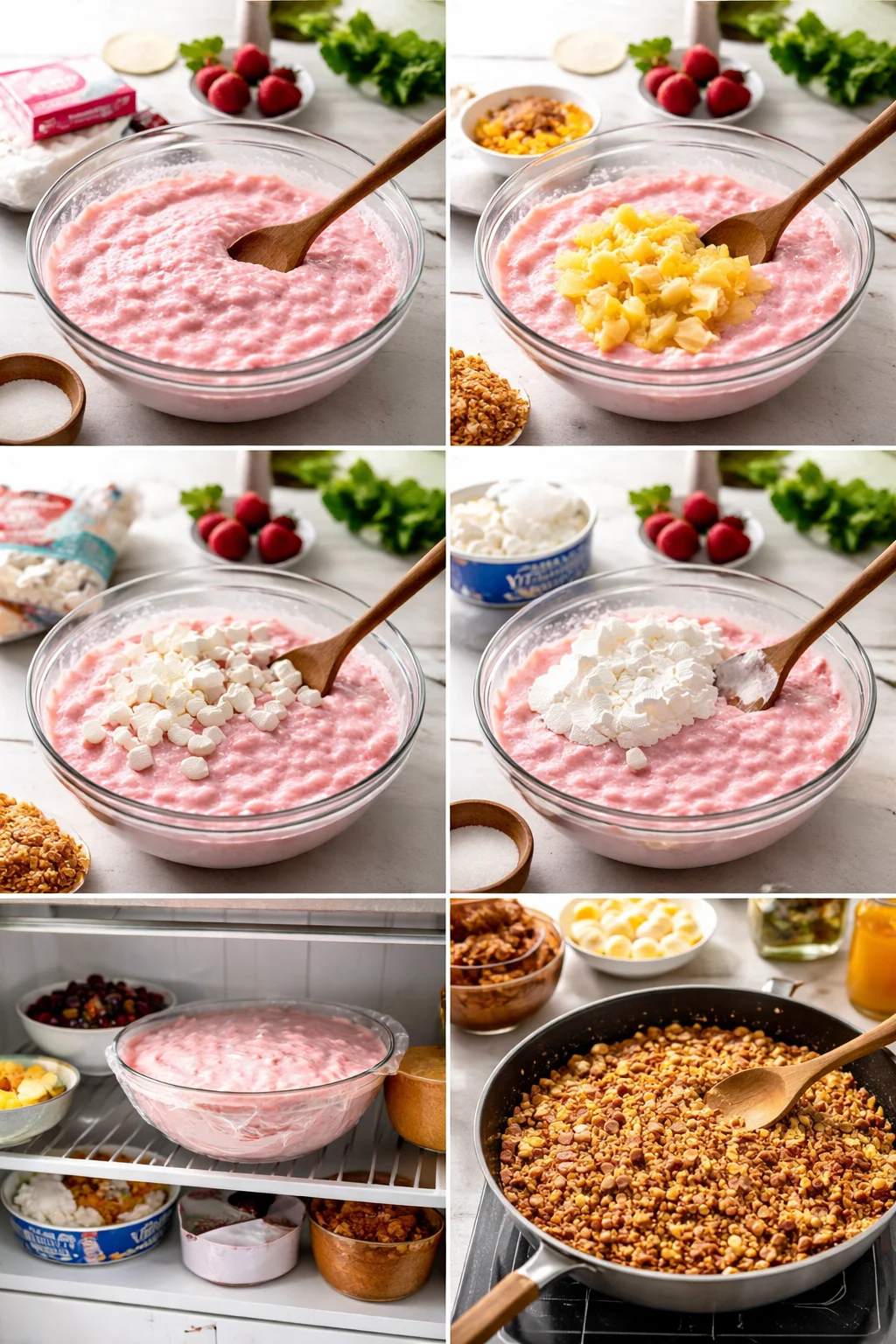 Strawberry Crackle Salad