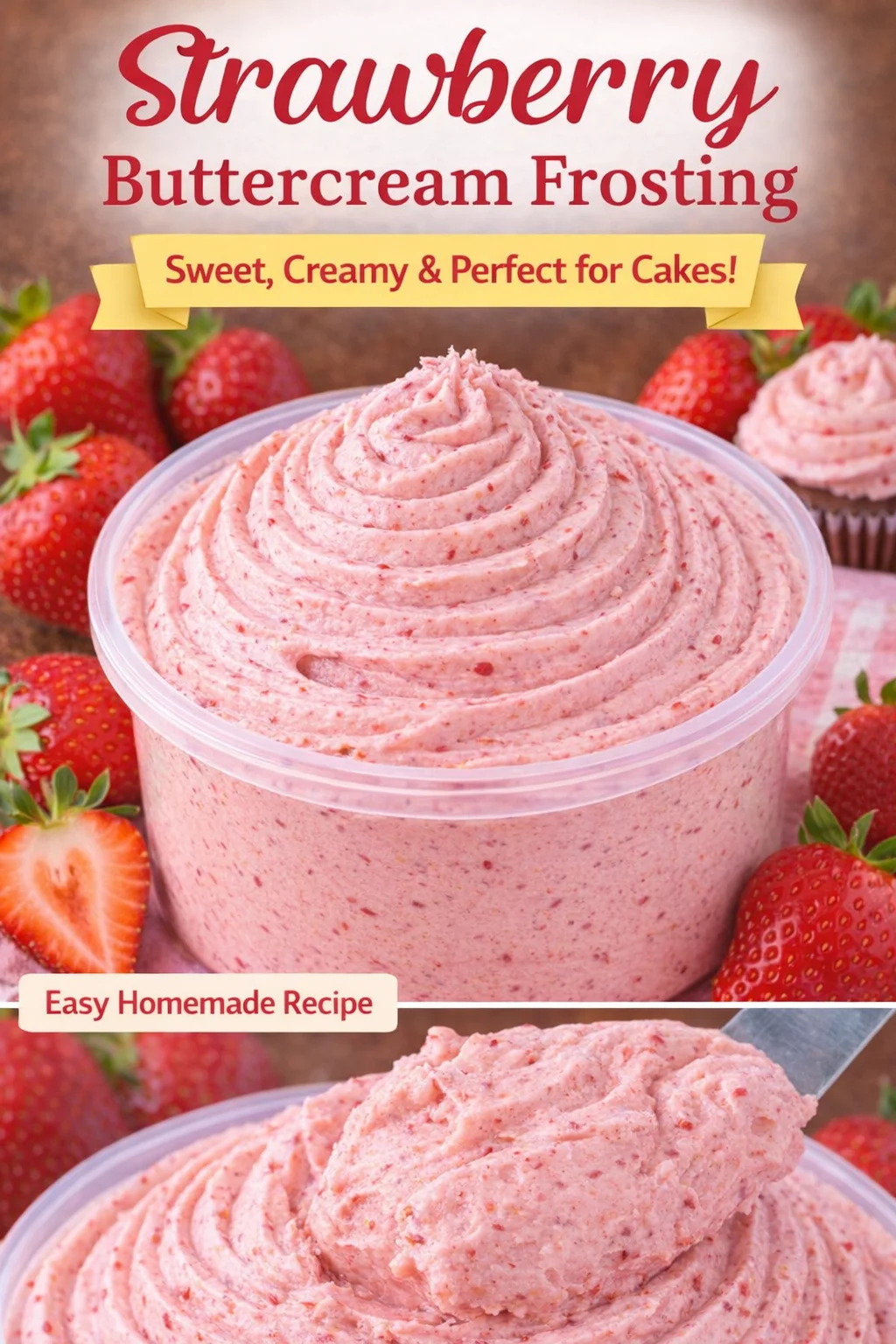 Strawberry Cream Cheese Buttercream