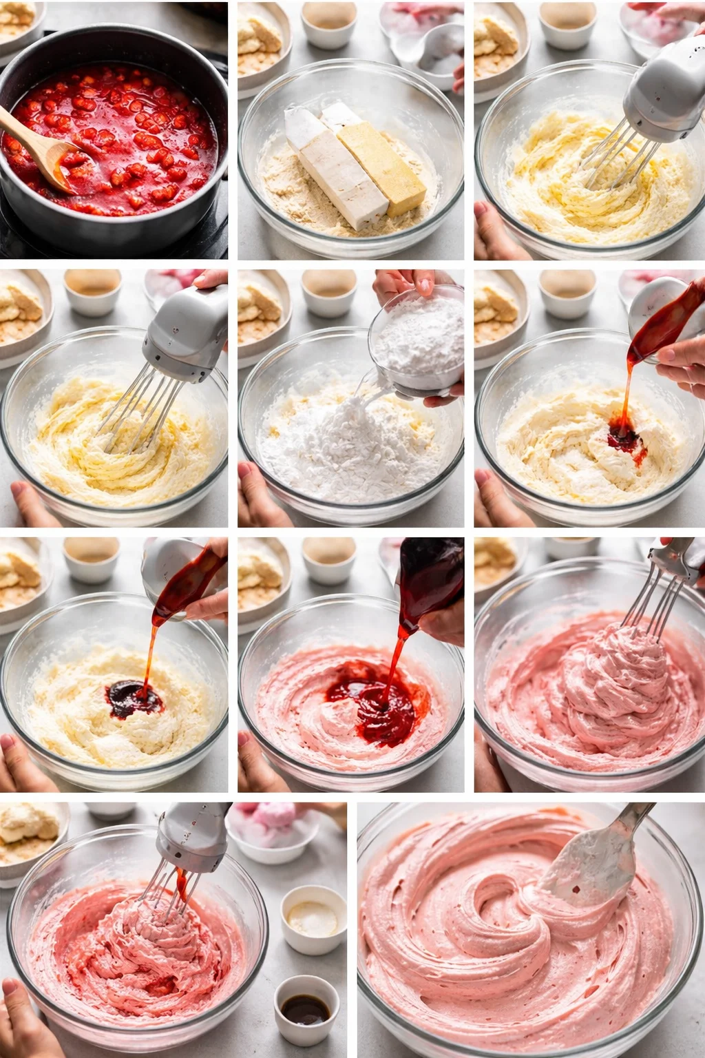 Strawberry Cream Cheese Frosting
