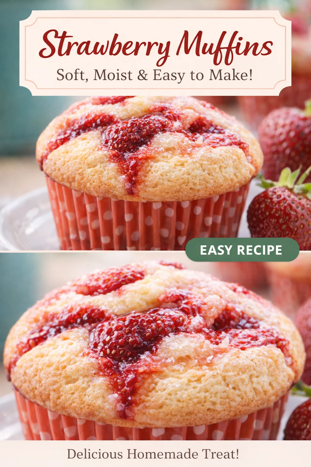 Strawberry Muffins