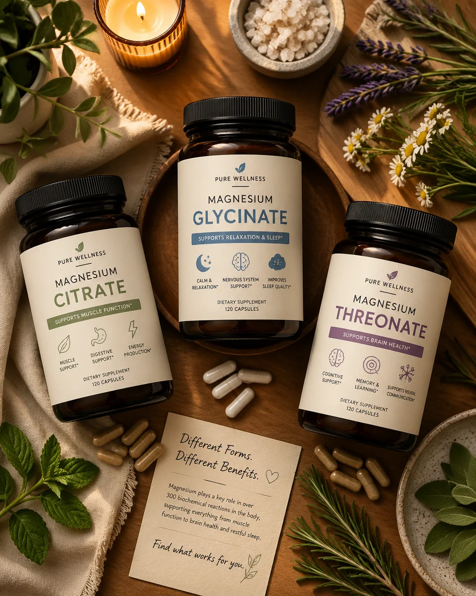 The Forms Of Magnesium And What They Are Best Known For