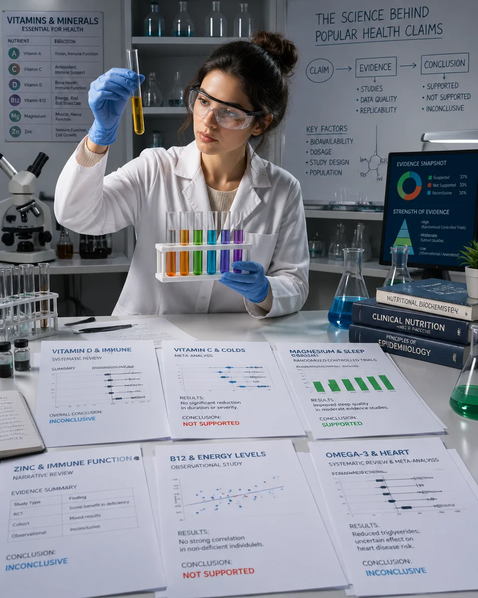 The Symptoms That Can Point To Vitamin And Mineral Gaps