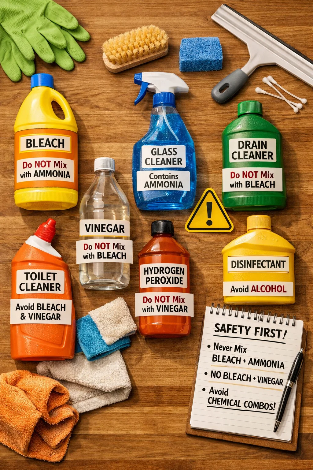 This Is What Happens When You Mix Cleaning Products by Accident