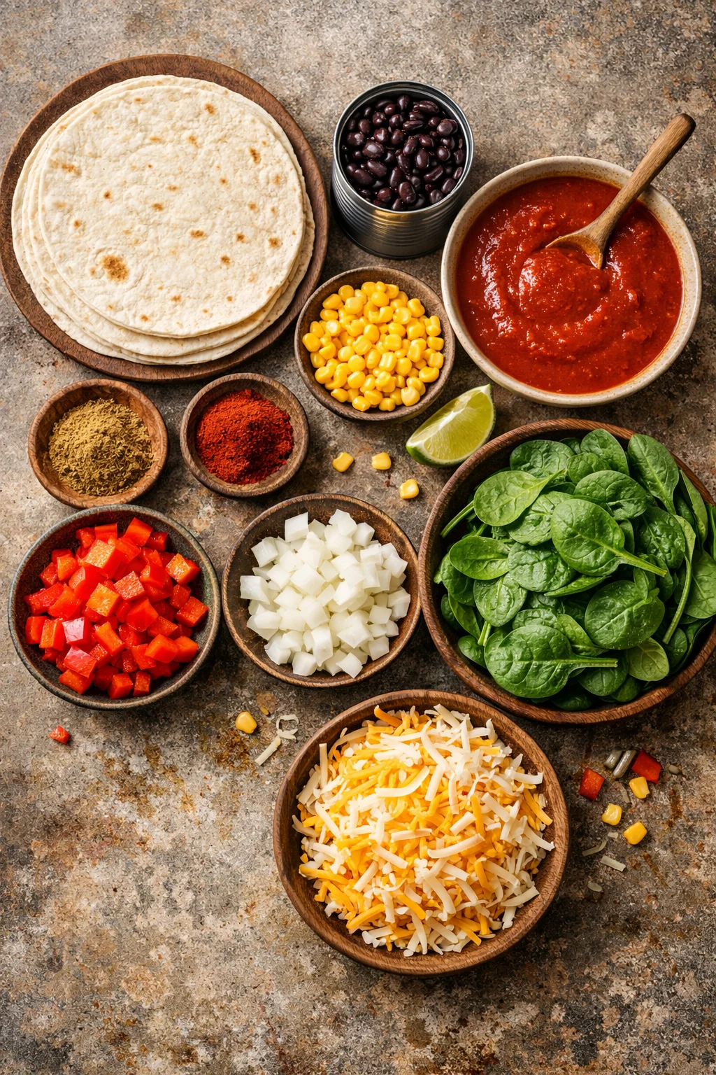 Vegetarian Enchiladas