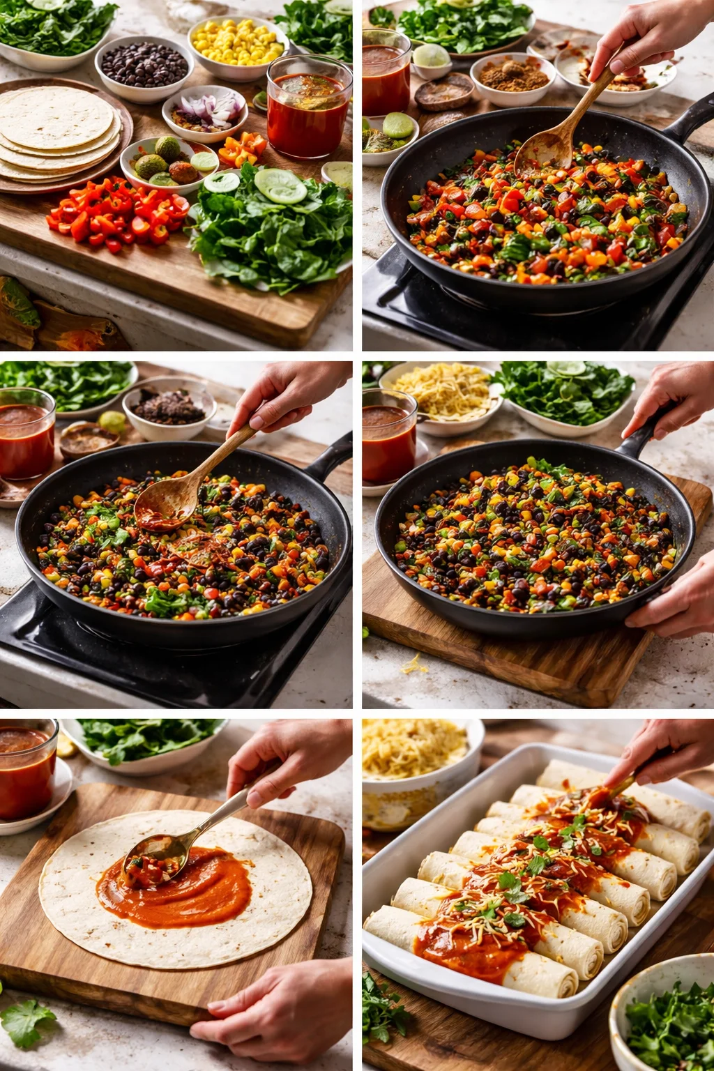 Vegetarian Enchiladas