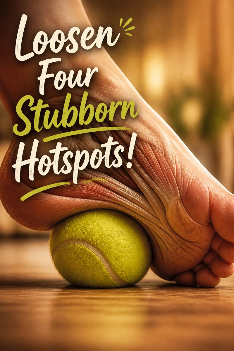 A Tennis Ball Can Loosen Four Stubborn Hotspots Most People Ignore