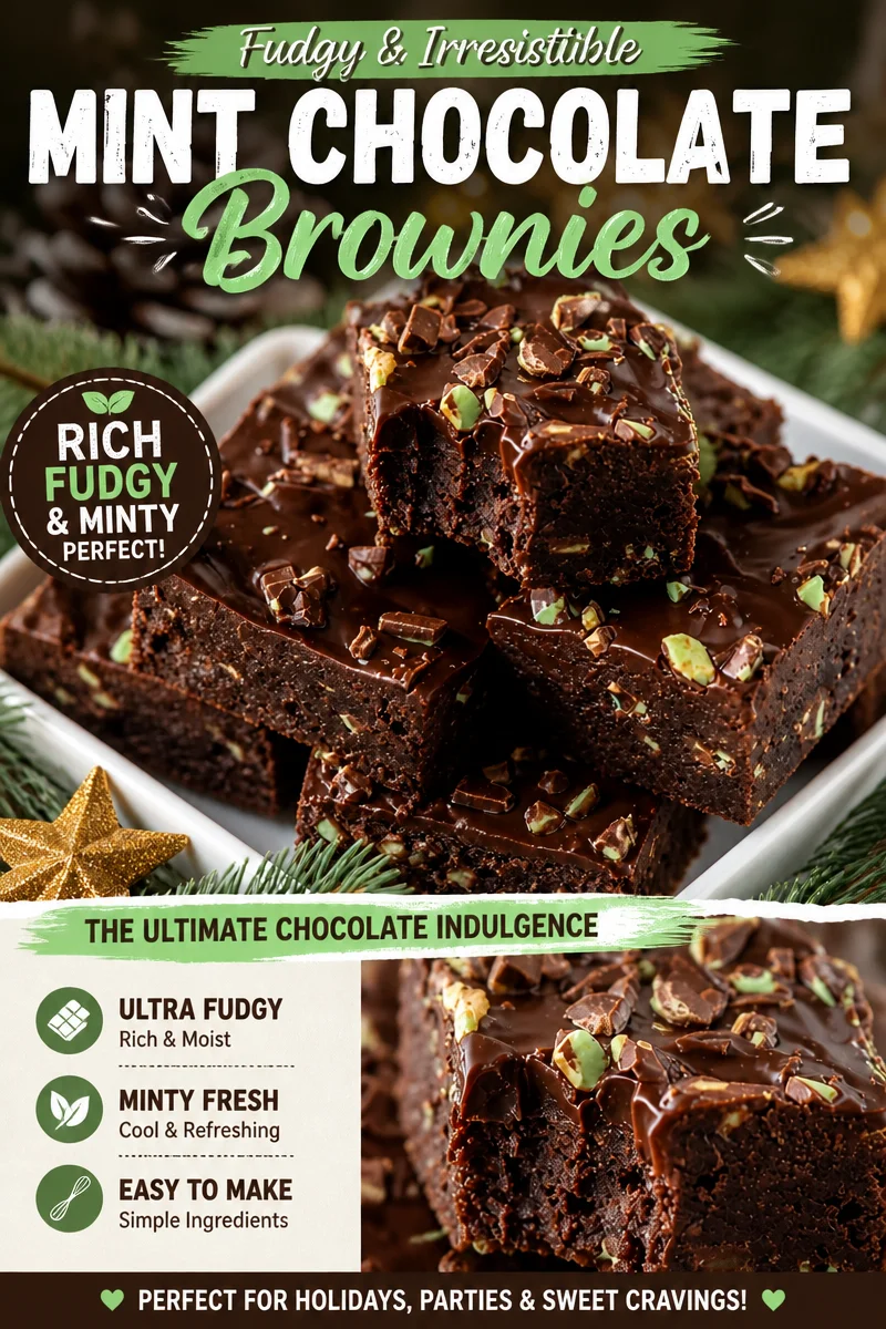 Andes Mint Brownies