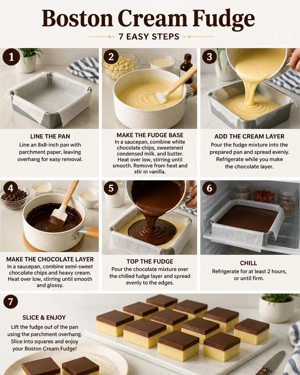 Boston Cream Fudge