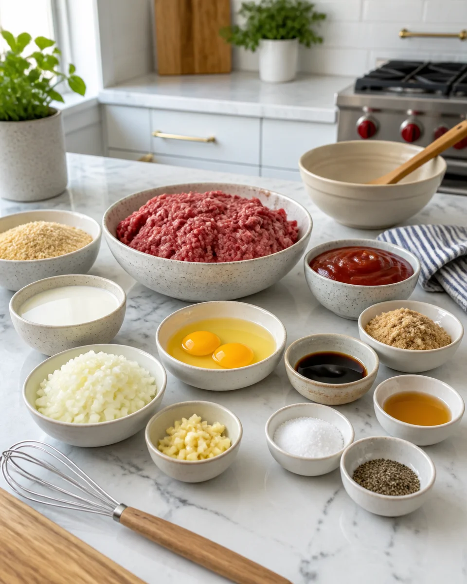 Classic Meatloaf Recipe with Ketchup Glaze — Juicy and Tender