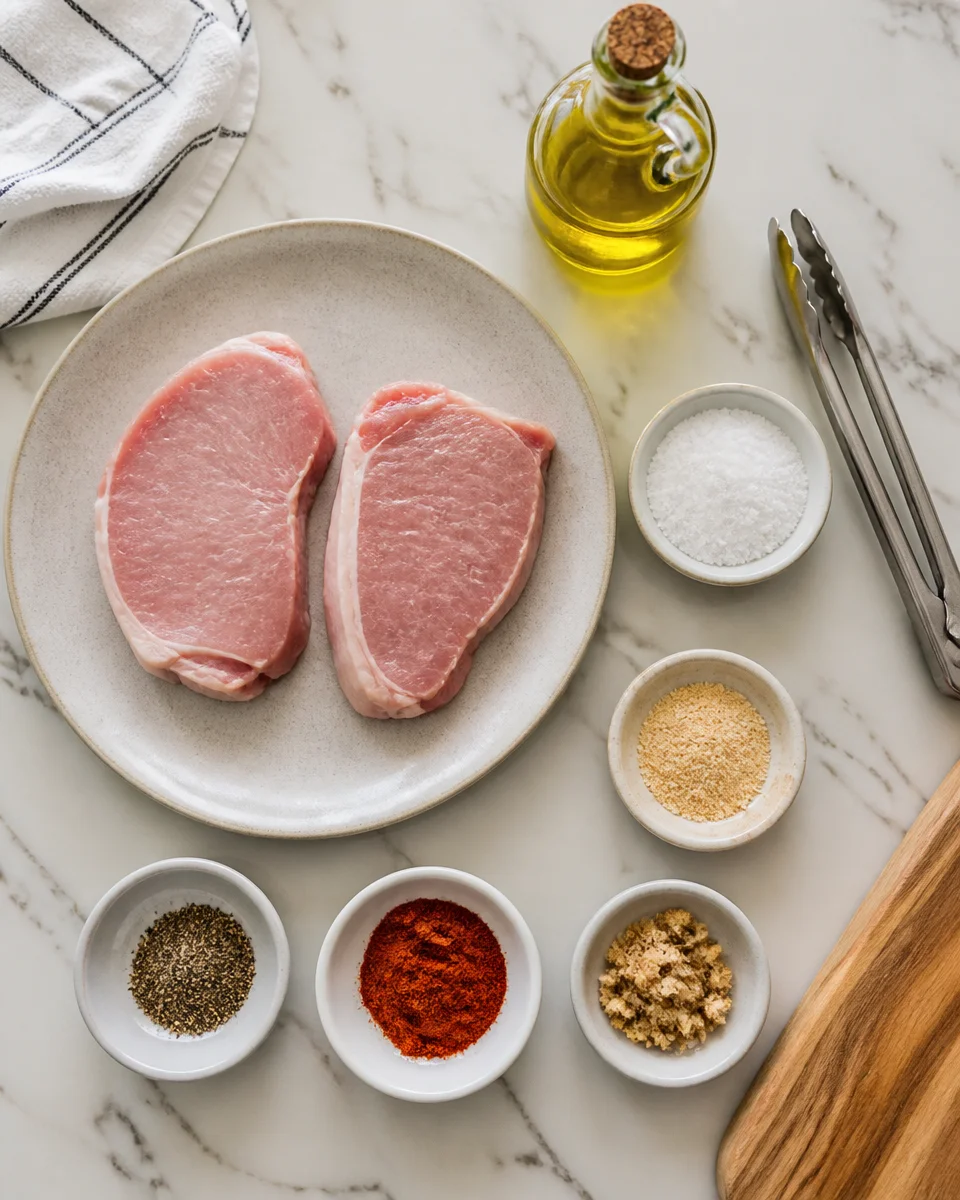 Easy Air Fryer Pork Chops — Crispy Juicy 15 Minutes