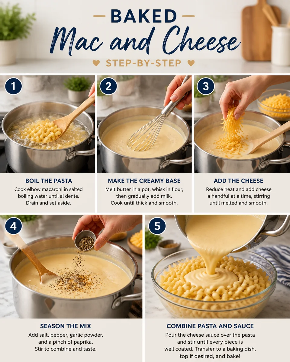 Easy Baked Mac and Cheese — Southern Stovetop Style