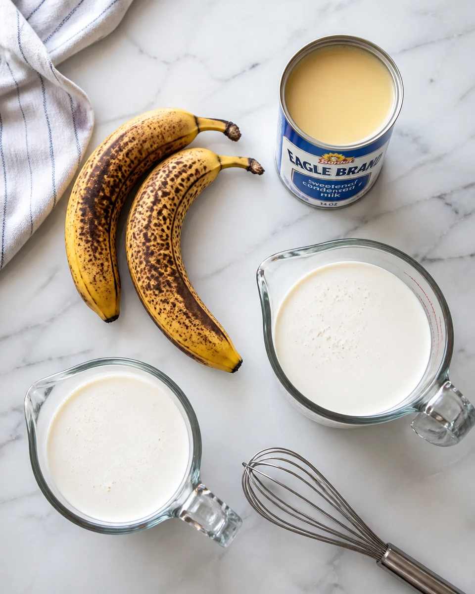 Easy Banana Pudding Ice Cream — No Churn 3 Ingredients